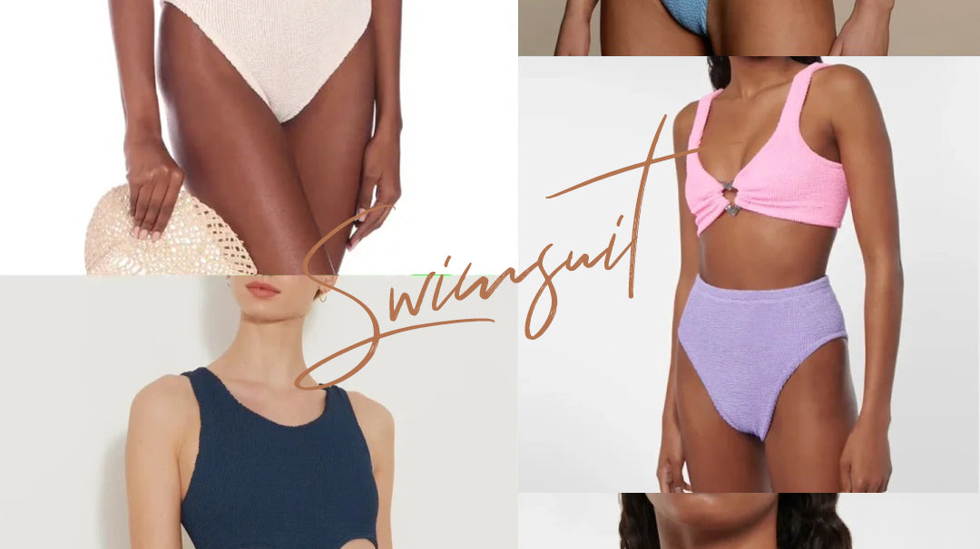 Swimwear Inspiration: High-Class Textured Fabric