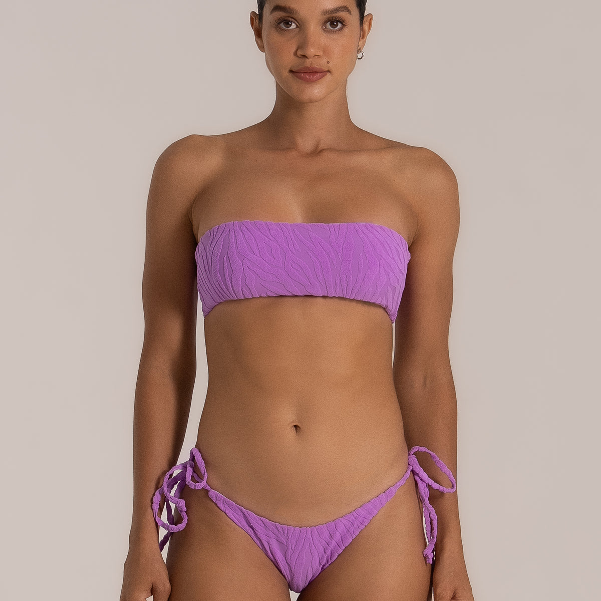 Purple Portal String Bikini Top main image 0