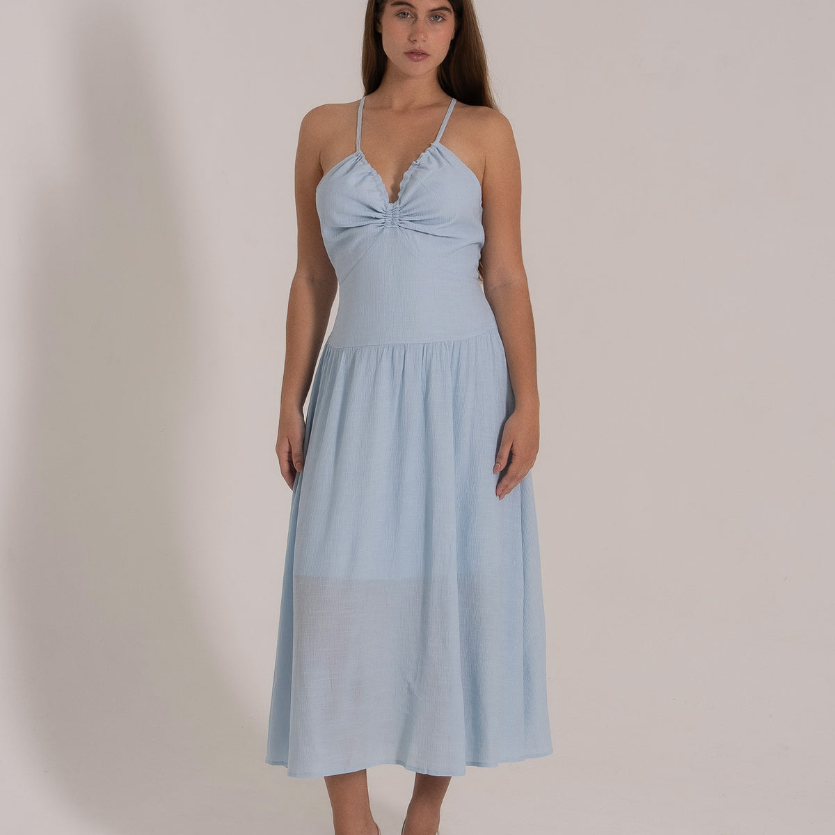 Baby Doll Midi Dress