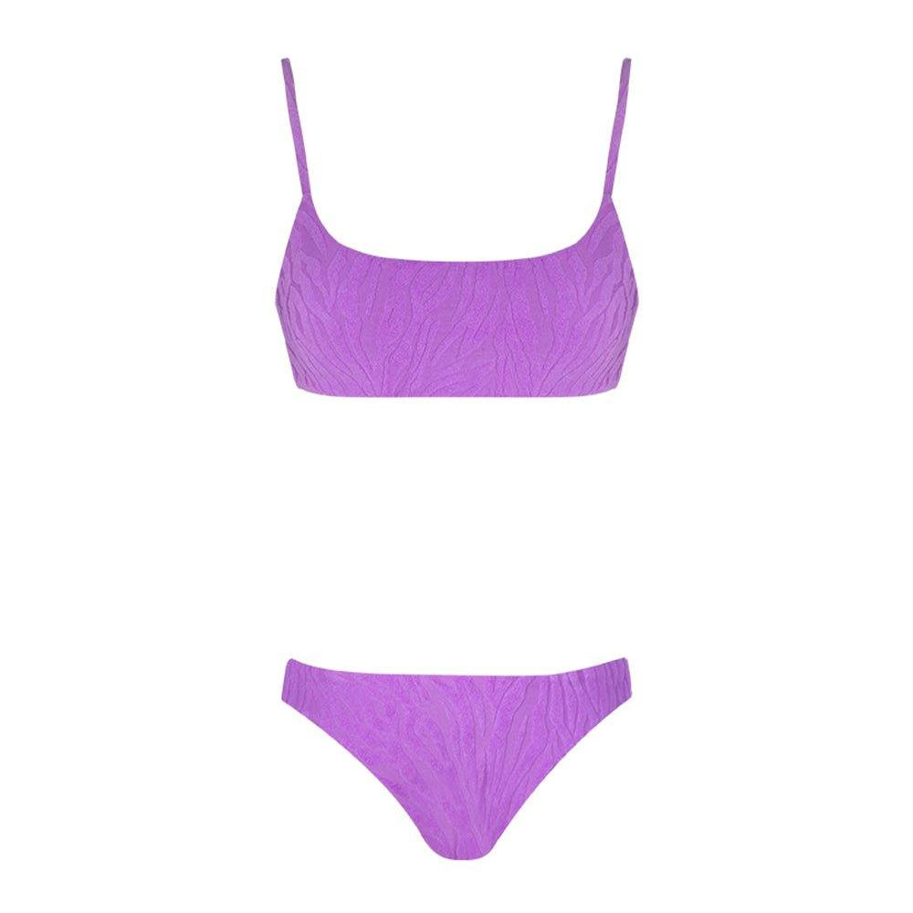 Jacquard Sexy Bikini - Violet - OCEAN MYSTERY