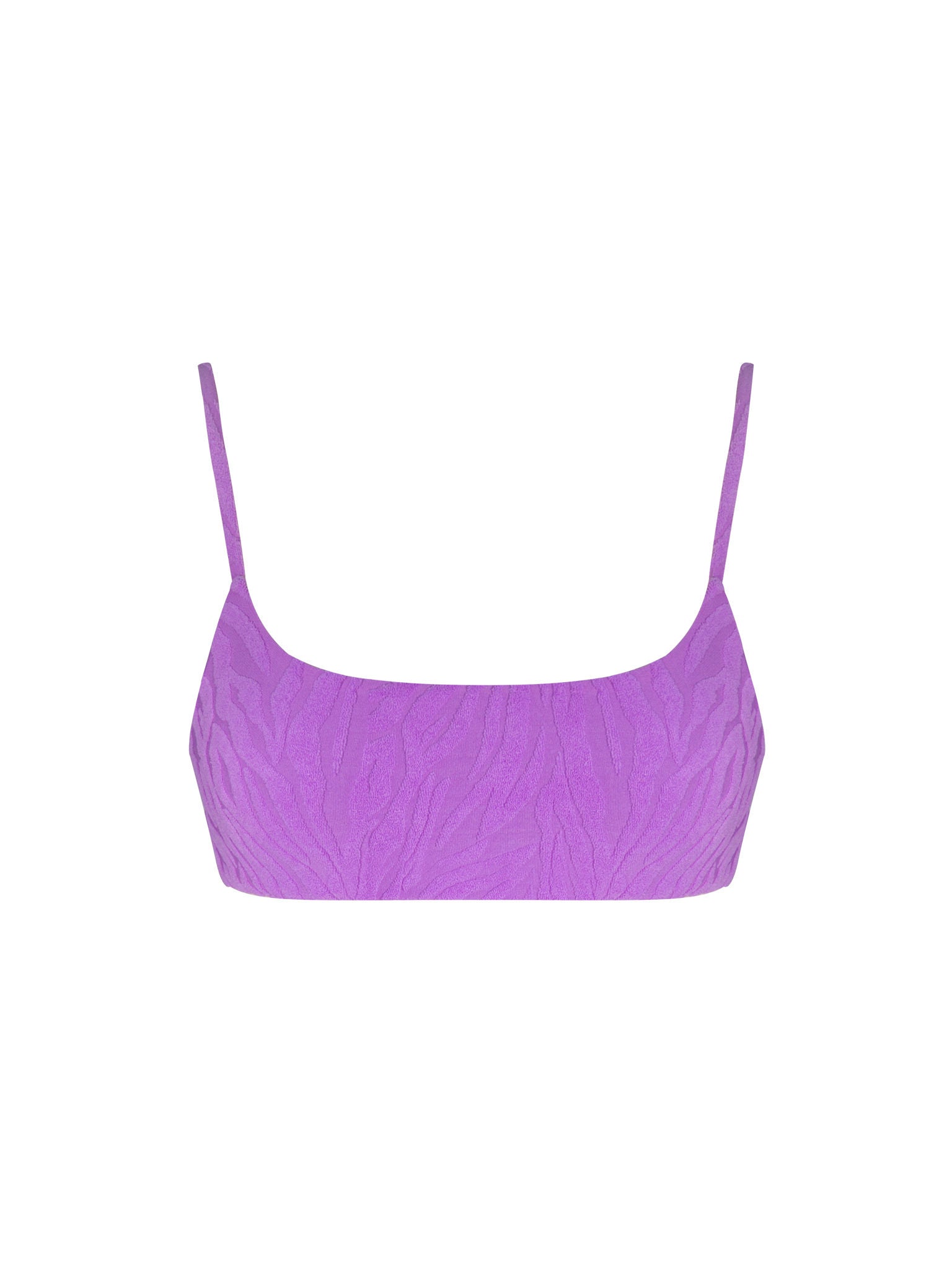 Bralette Bikini Top - Purple