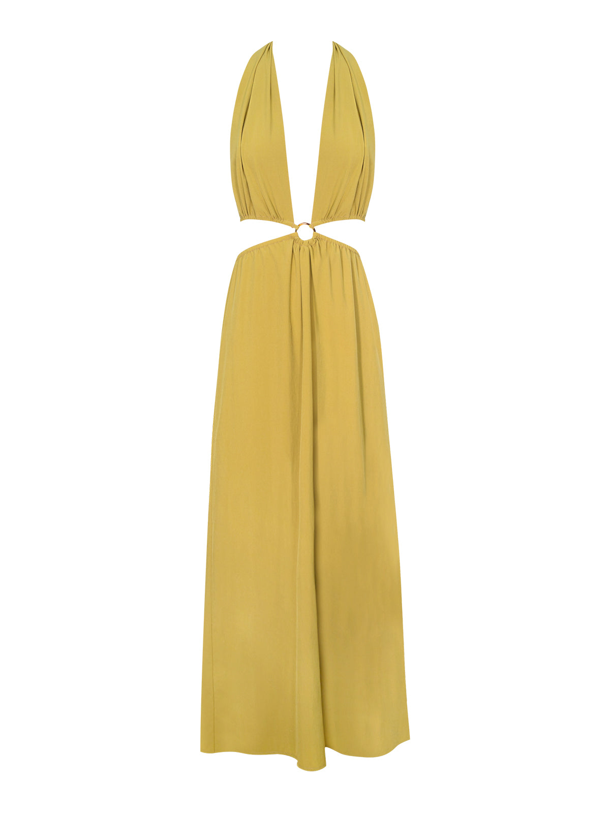 Chic Mustard Yellow Maxi Dress – Perfect for Special Occasions