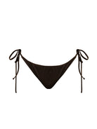 Timeless Chocolate Tie-Side Bikini Bottom – Adjustable Fit for a Flattering Look