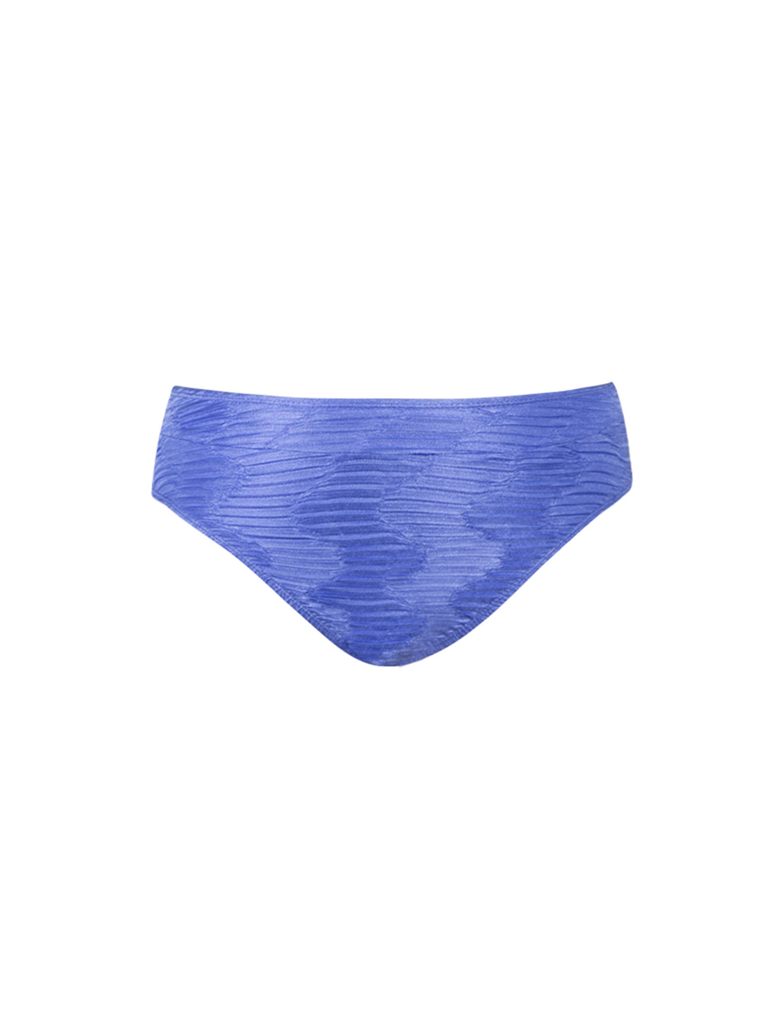 High Waisted Bikini Bottom - Egyptian Blue
