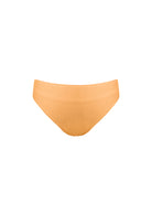 High Waisted Bikini Bottom - Fire Orange
