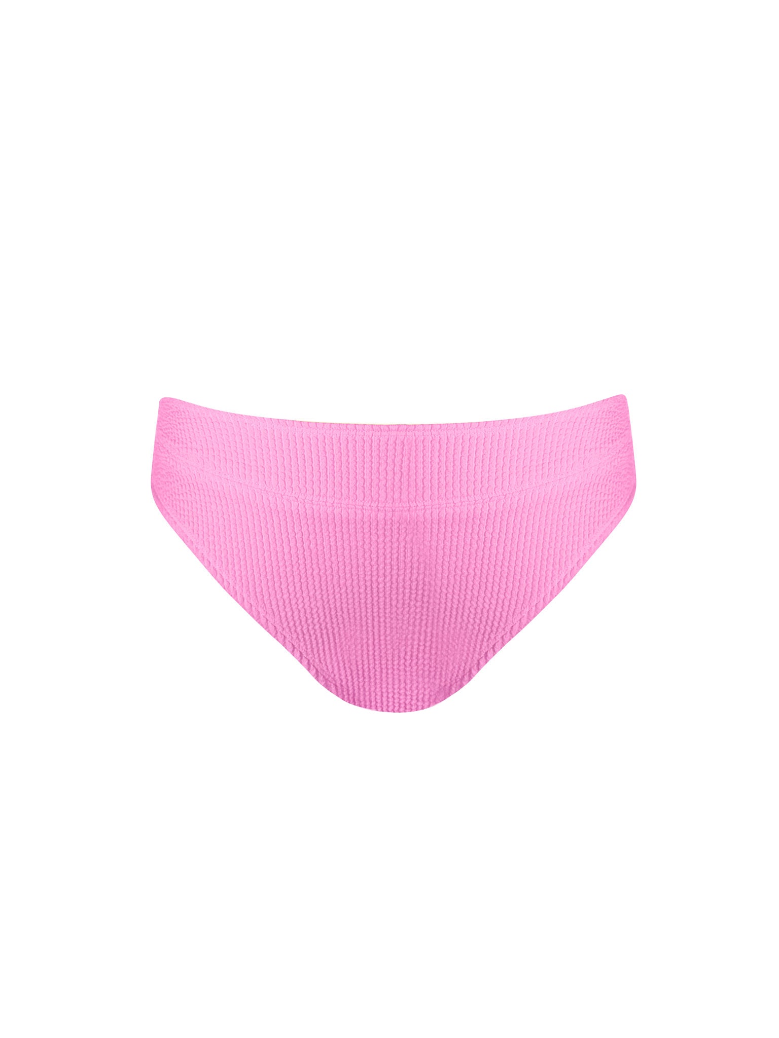 High Waisted Bikini Bottom - Pink