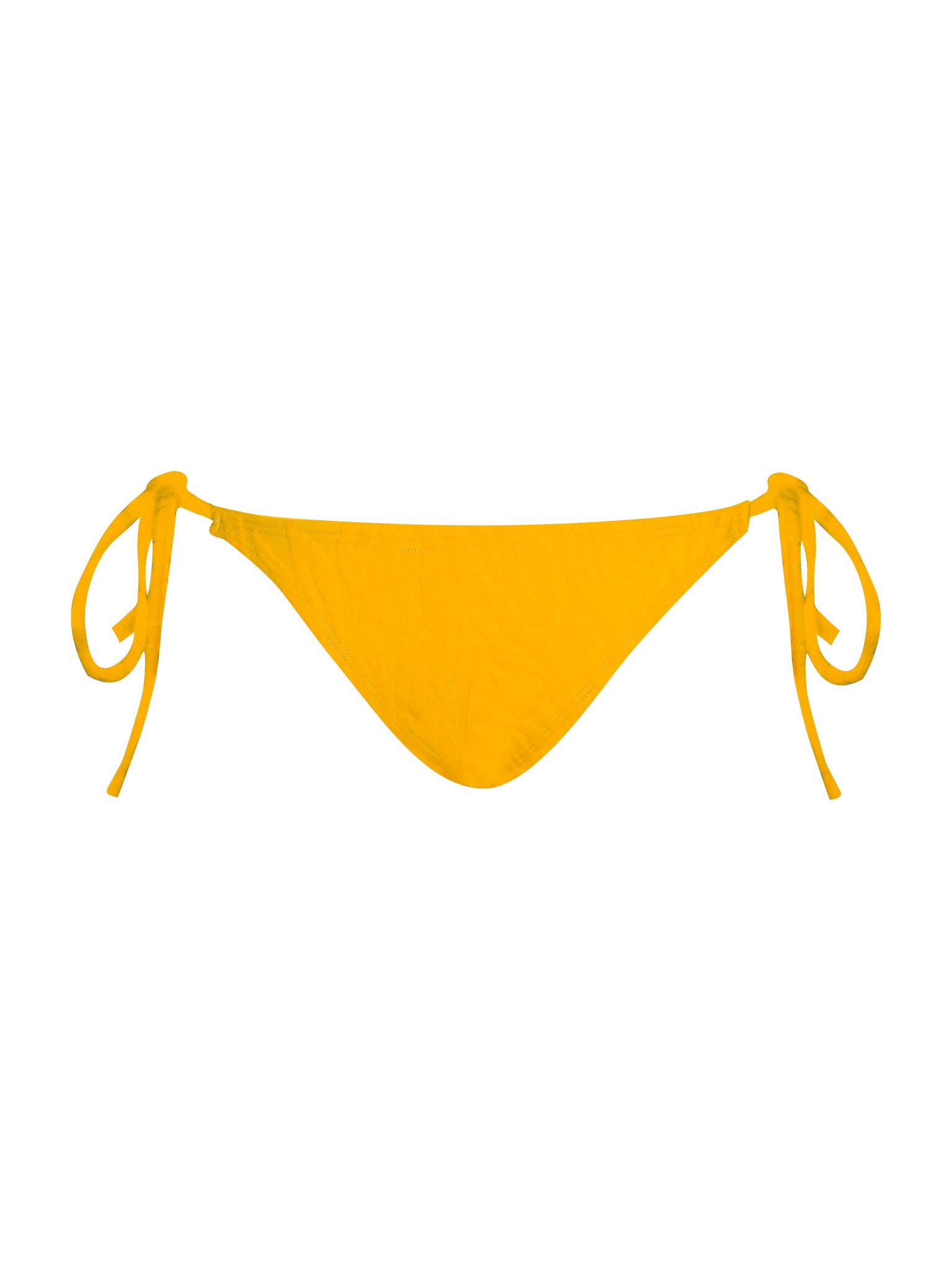 Tie Sides Bikini Bottom - Fire Orange