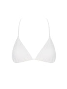 WhiteTriangle Halter Bikini Top – Classic and Stylish Design